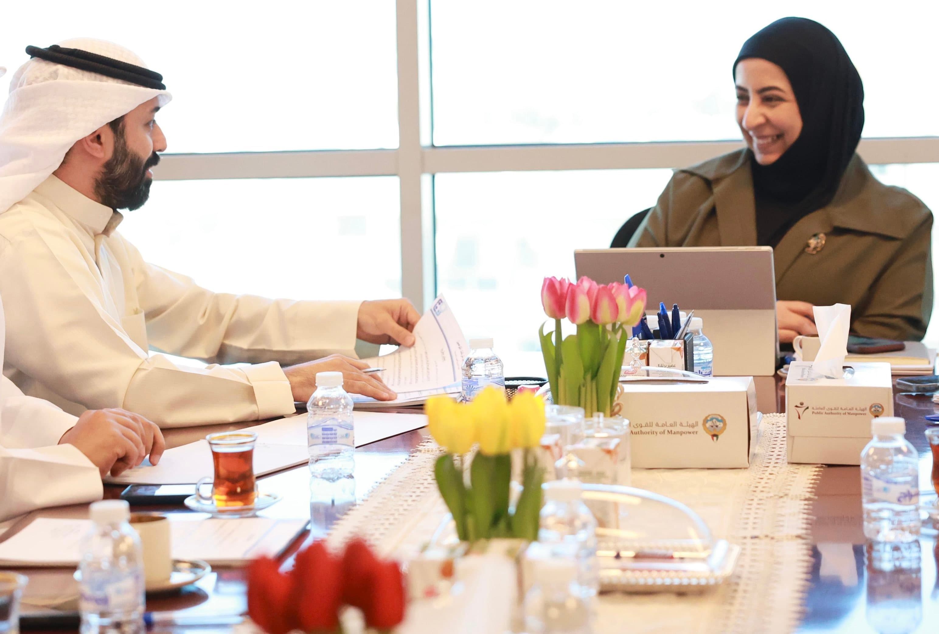 لقاء لجنة أصحاب شركات التوصيل مع الهيئة العامة للقوى العاملة